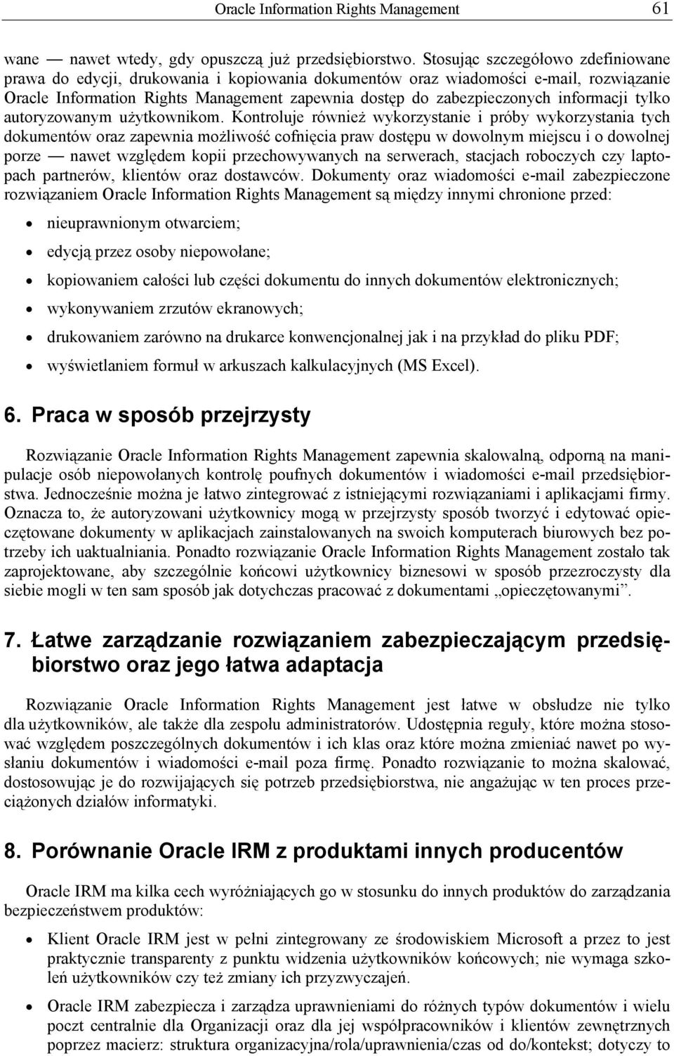 informacji tylko autoryzowanym użytkownikom.