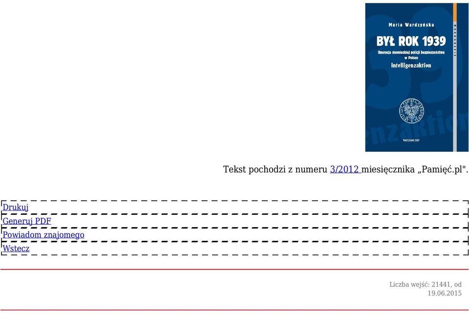 Drukuj Generuj PDF Powiadom