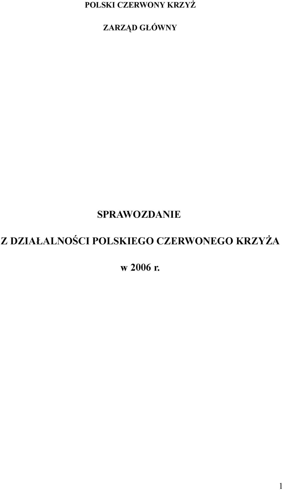 SPRAWOZDANIE Z