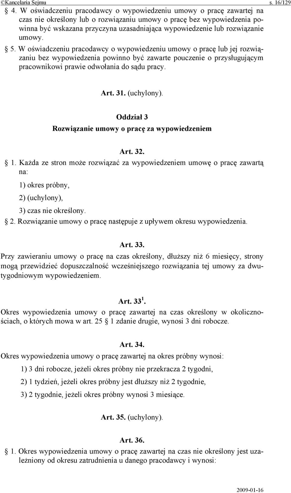 rozwiązanie umowy. 5.