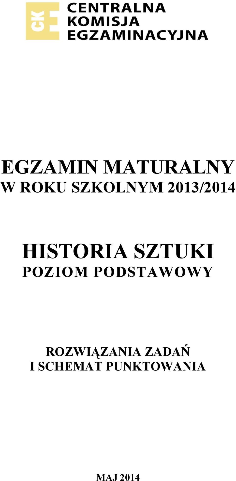 SZTUKI POZIOM PODSTAWOWY