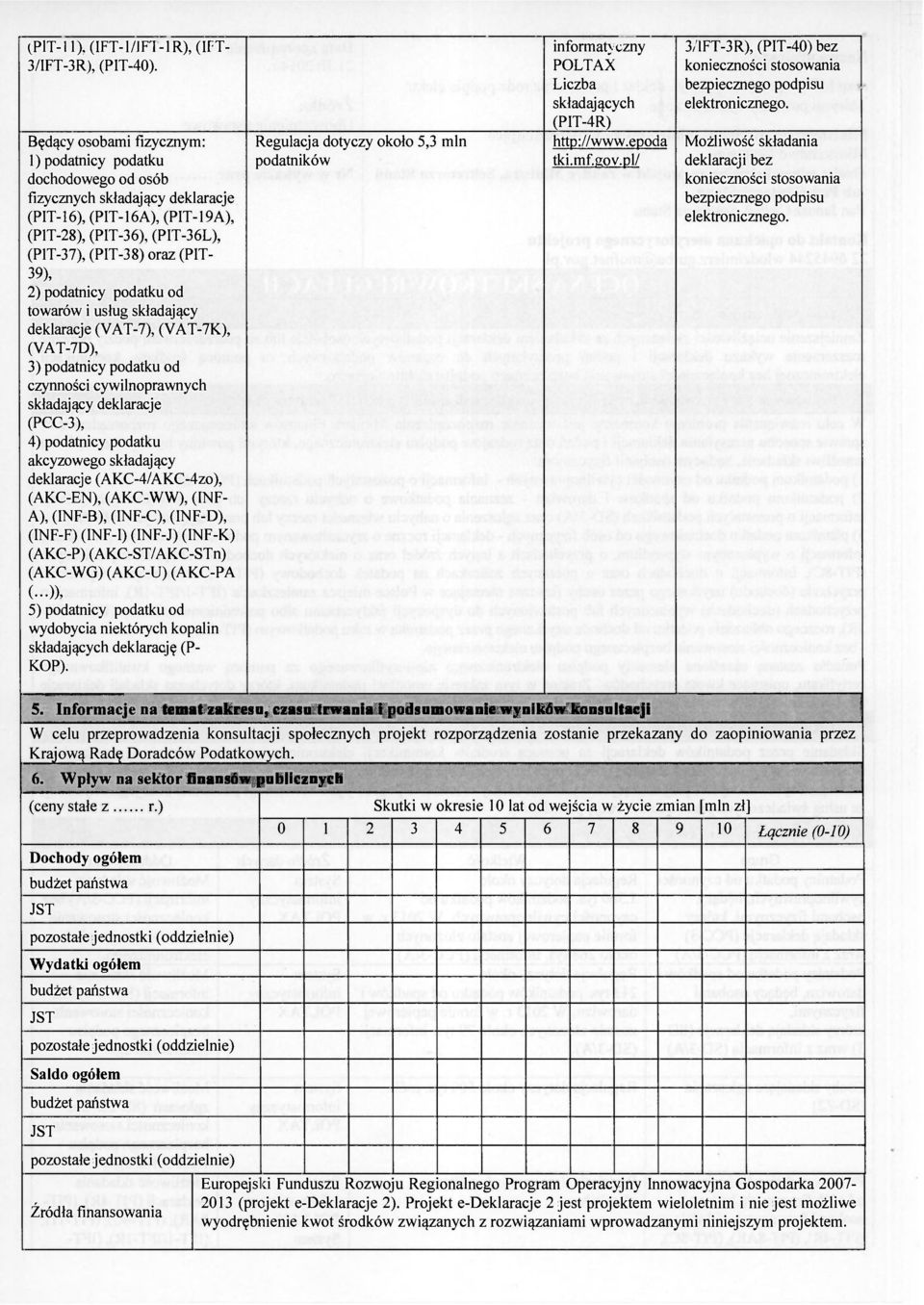 2) podatnicy podatku od towarów i usług składający deklaracje (VAT-7), (VAT-7K), (VAT-7D), 3) podatnicy podatku od czynności cywilnoprawnych składający deklaracje (PCC-3), 4) podatnicy podatku