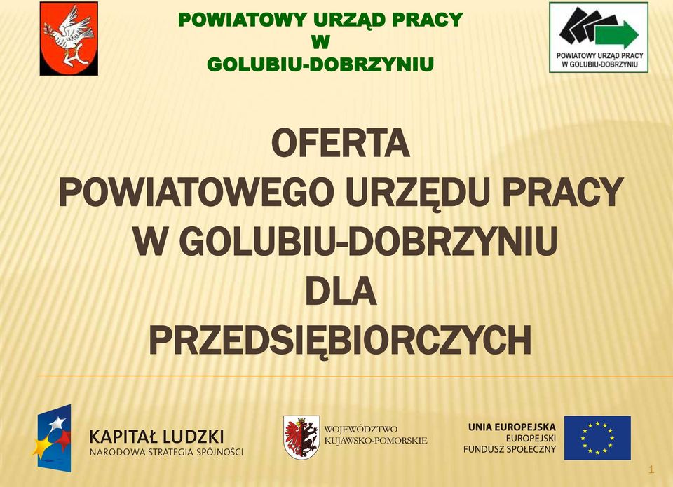 POWIATOWEGO URZĘDU PRACY W