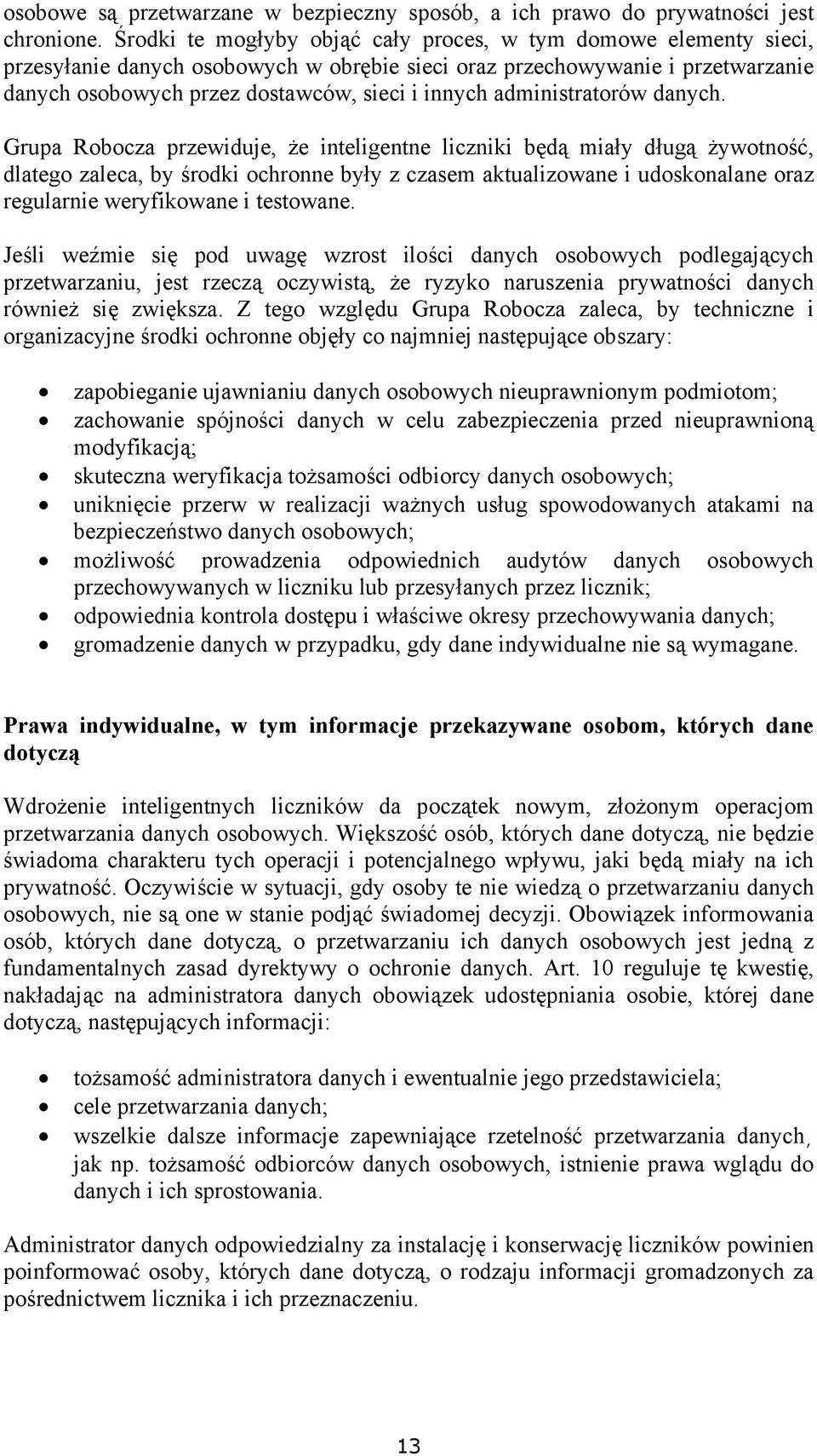 administratorów danych.