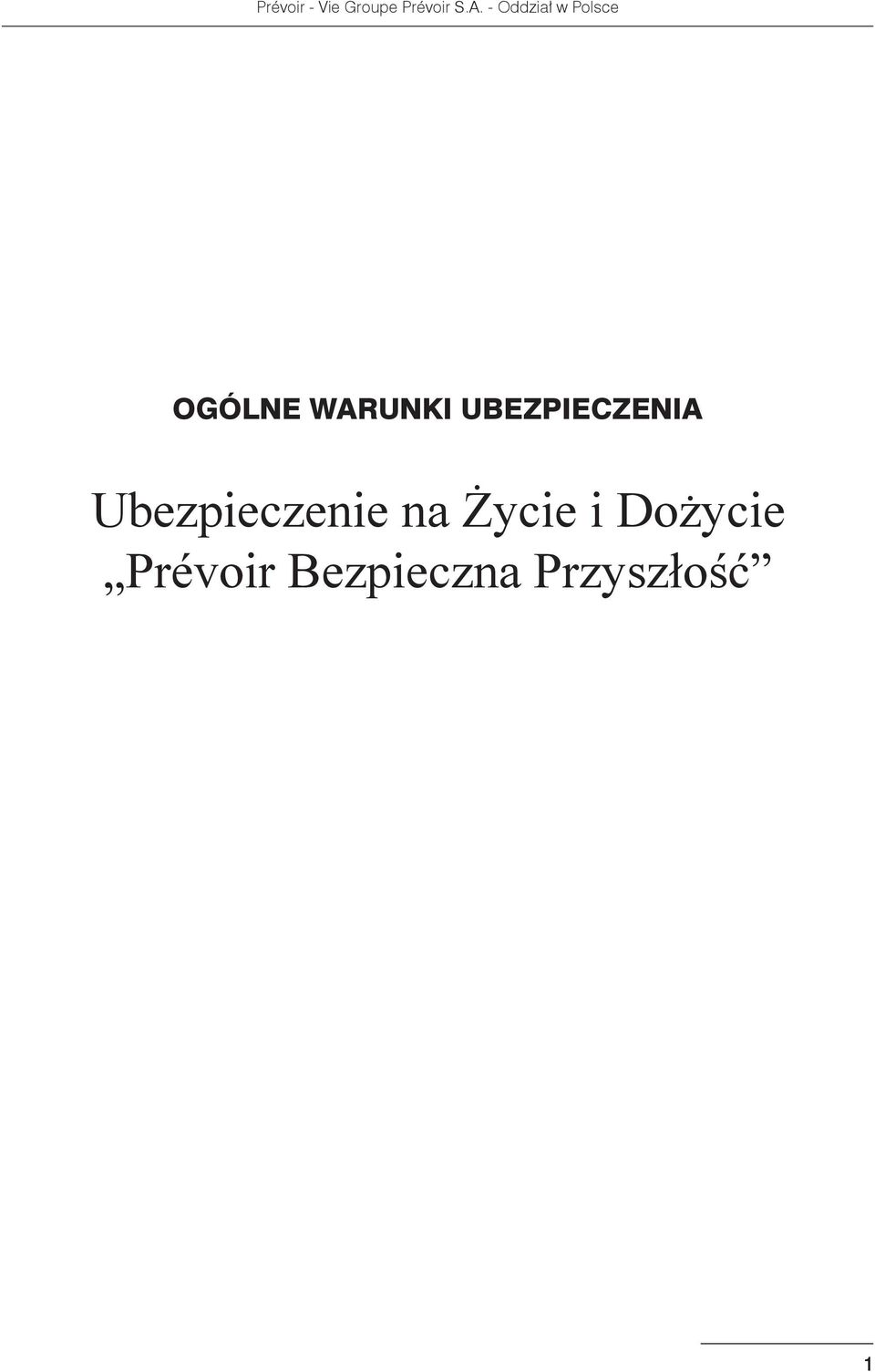 Ubezpieczenie na Życie