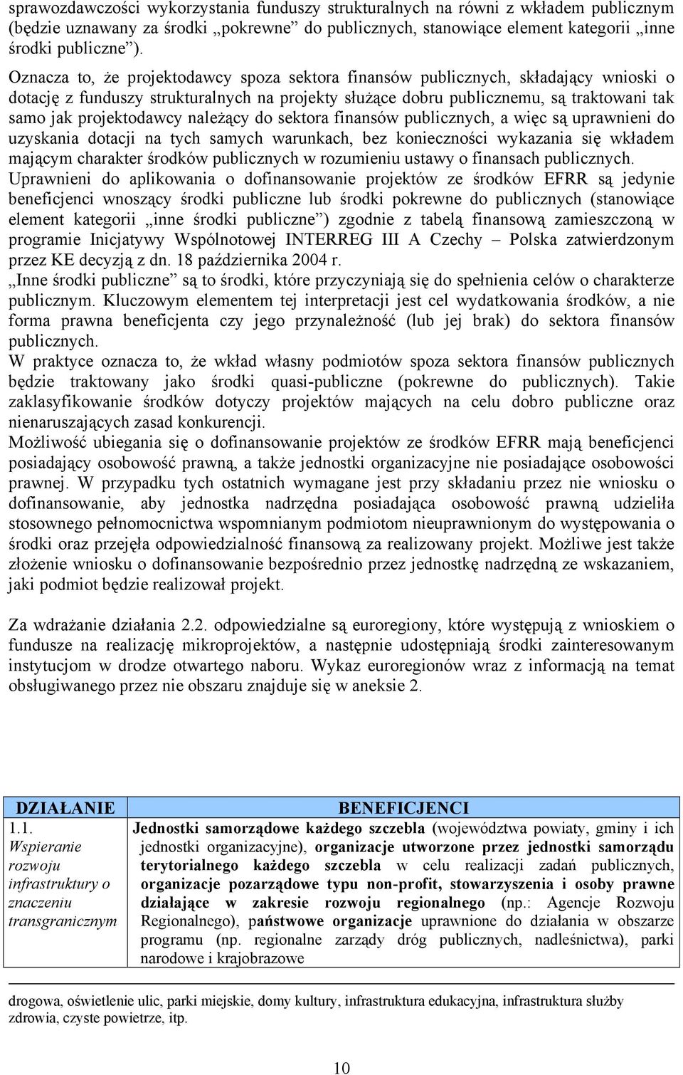 należący do sektora finansów publicznych, a więc są uprawnieni do uzyskania dotacji na tych samych warunkach, bez konieczności wykazania się wkładem mającym charakter środków publicznych w rozumieniu