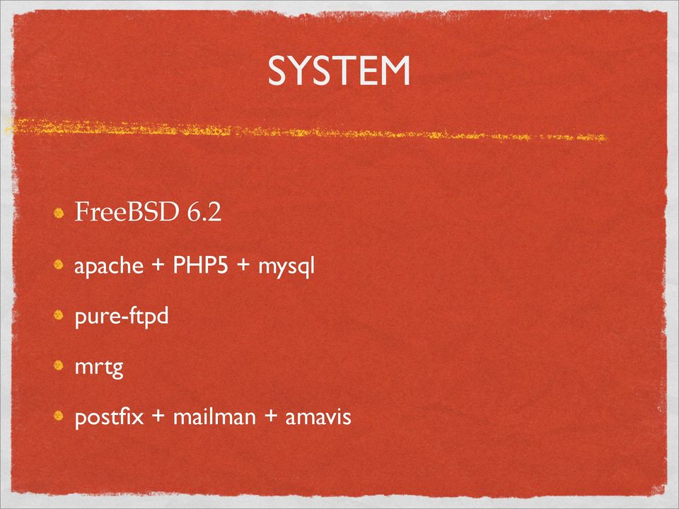 mysql pure-ftpd mrtg