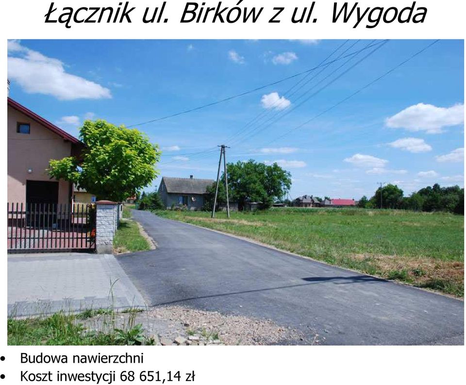 Wygoda Budowa