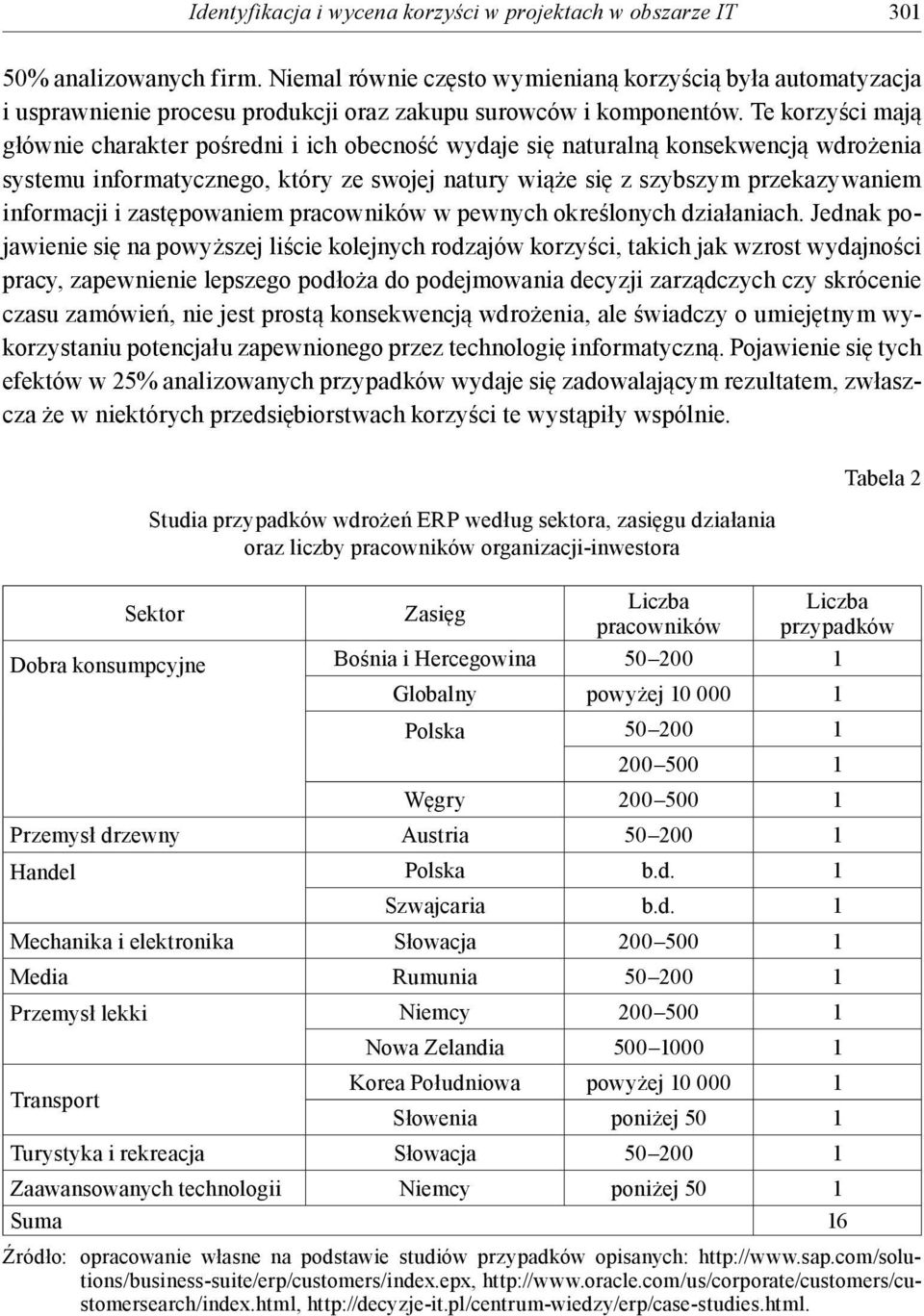 Te korzyści mają głównie charakter pośredni i ich obecność wydaje się naturalną konsekwencją wdrożenia systemu informatycznego, który ze swojej natury wiąże się z szybszym przekazywaniem informacji i