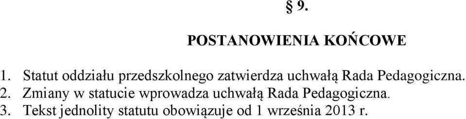 Rada Pedagogiczna. 2.