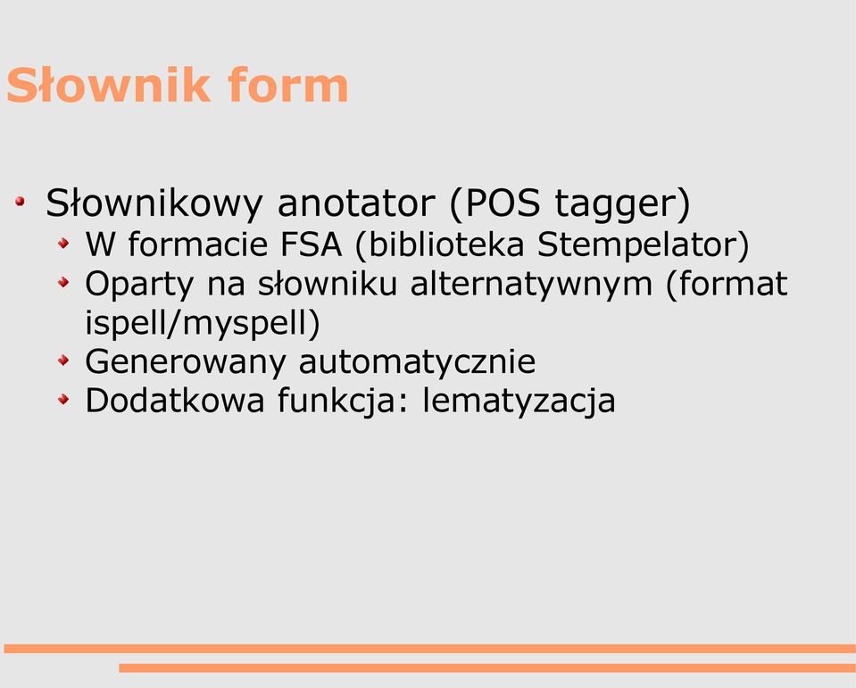 słowniku alternatywnym (format ispell/myspell)