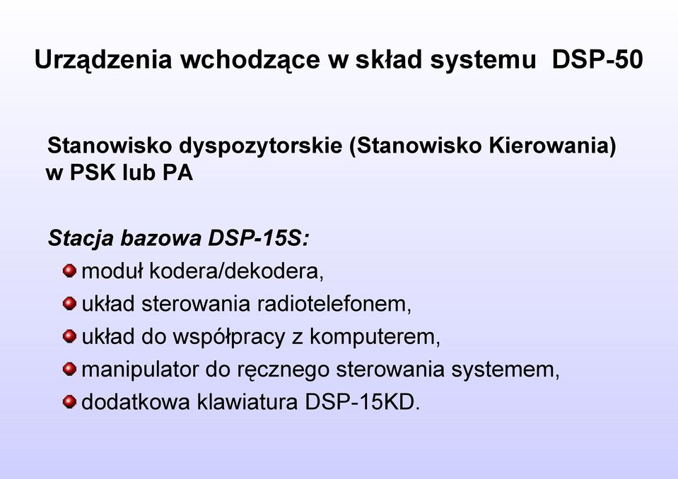 kodera/dekodera, układ sterowania radiotelefonem, układ do współpracy z