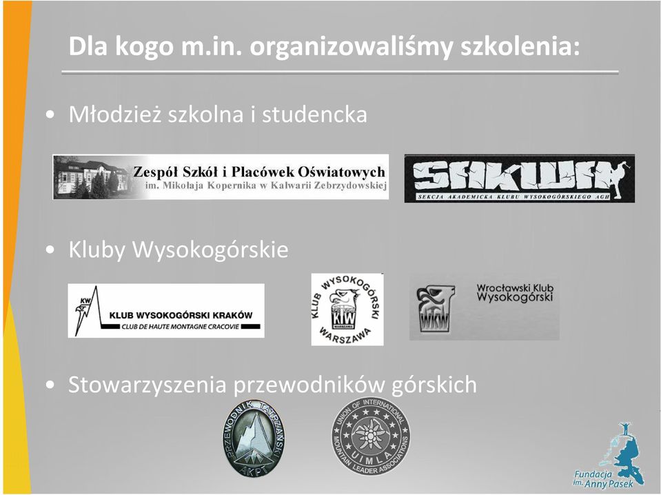 Młodzież szkolna i studencka