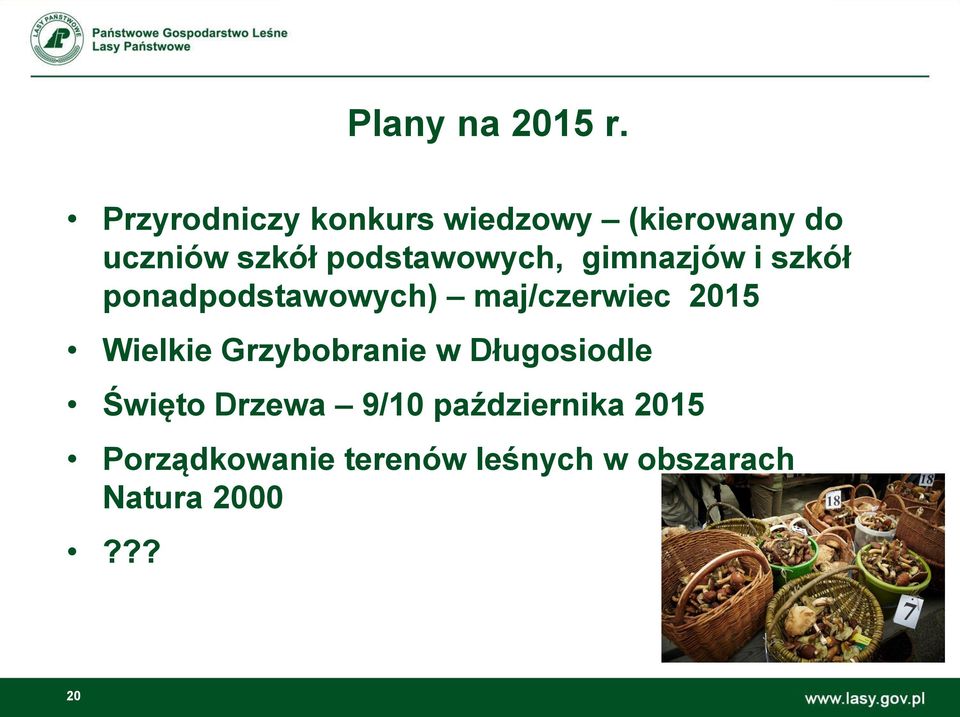 podstawowych, gimnazjów i szkół ponadpodstawowych) maj/czerwiec 2015