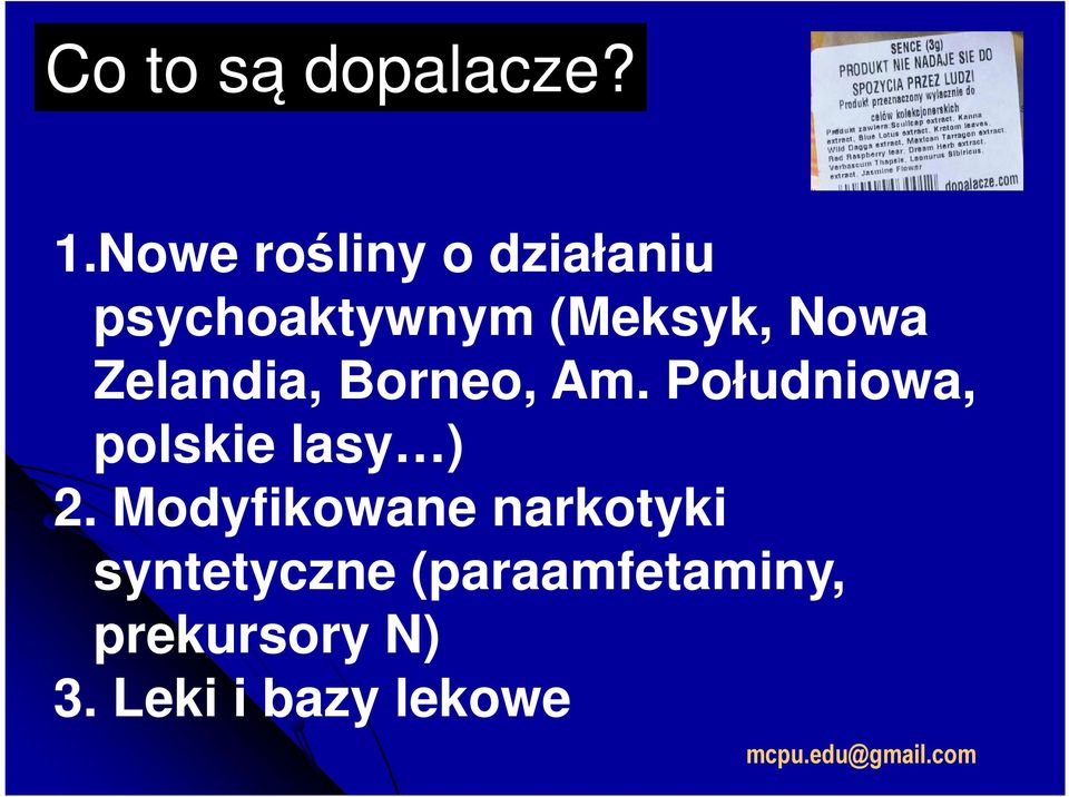 Zelandia, Borneo, Am. Południowa, polskie lasy ) 2.