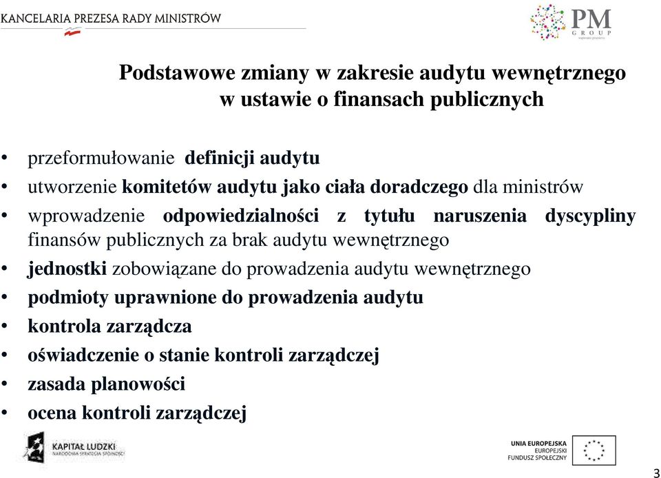 dyscypliny finansów publicznych za brak audytu wewnętrznego jednostki zobowiązane do prowadzenia audytu wewnętrznego