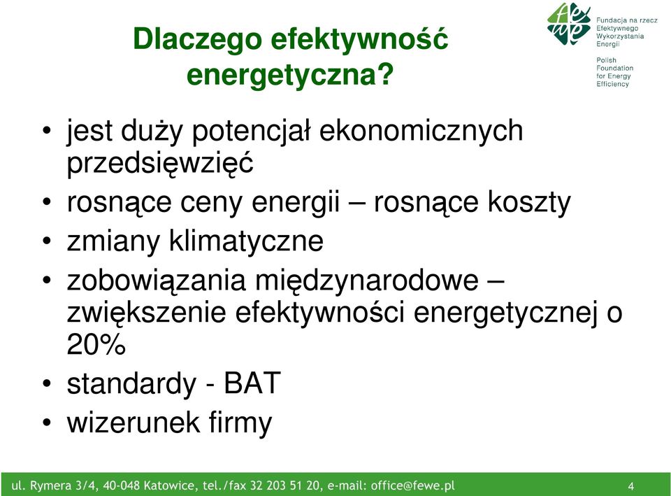 energii rosnące koszty zmiany klimatyczne zobowiązania