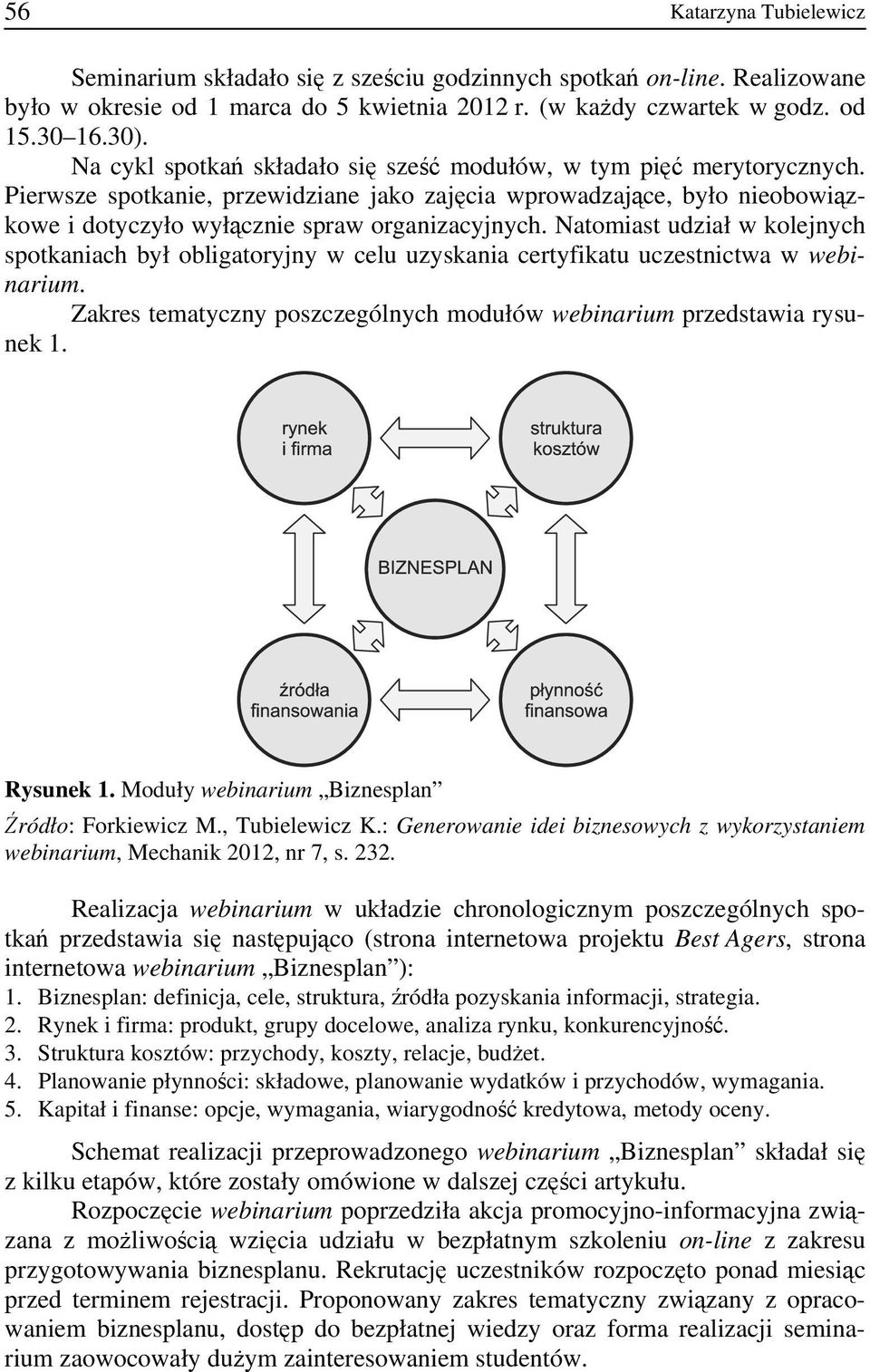 Natomiast udział w kolejnych spotkaniach był obligatoryjny w celu uzyskania certyfikatu uczestnictwa w webinarium. Zakres tematyczny poszczególnych modułów webinarium przedstawia rysunek 1. Rysunek 1.