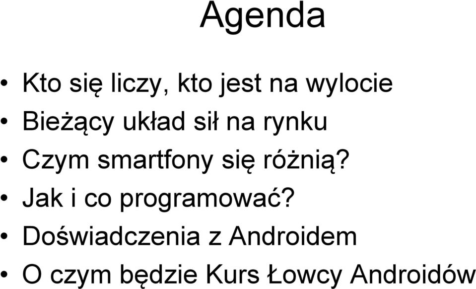 się różnią? Jak i co programować?