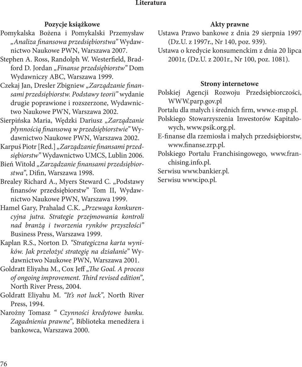 Podstawy teorii wydanie drugie poprawione i rozszerzone, Wydawnic two Naukowe PWN, Warszawa 2002.