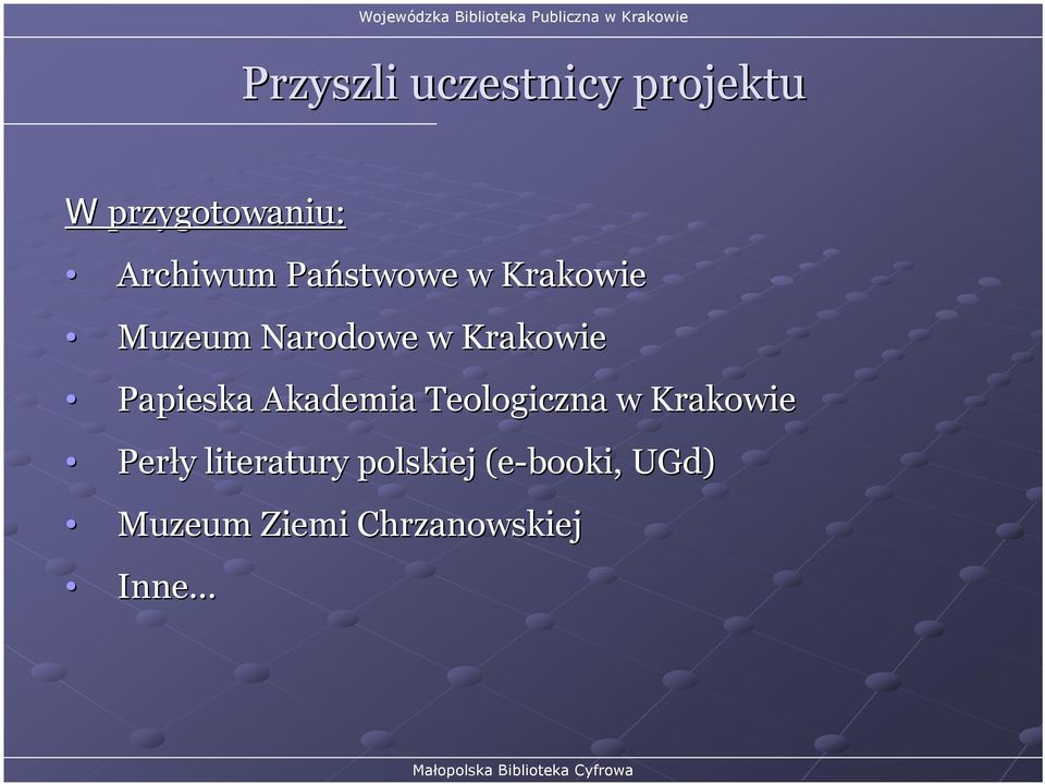 Papieska Akademia Teologiczna w Krakowie Perły y