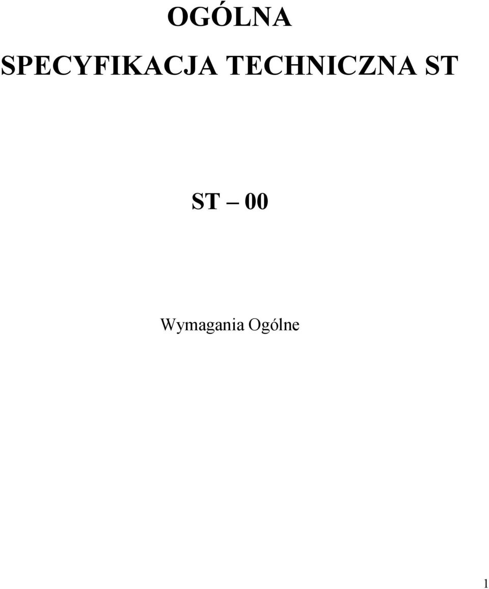 TECHNICZNA ST