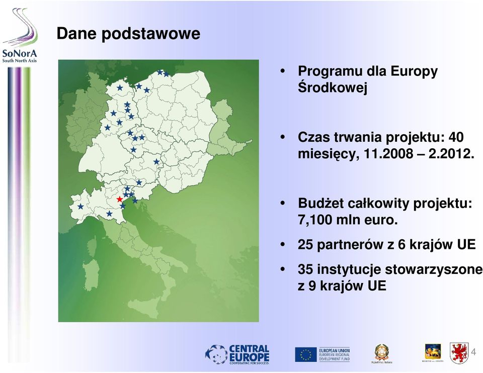 BudŜet całkowity projektu: 7,100 mln euro.