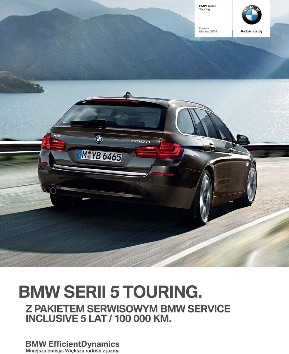 Z PAKIETEM SERWISOWYM BMW SERVICE INCLUSIVE