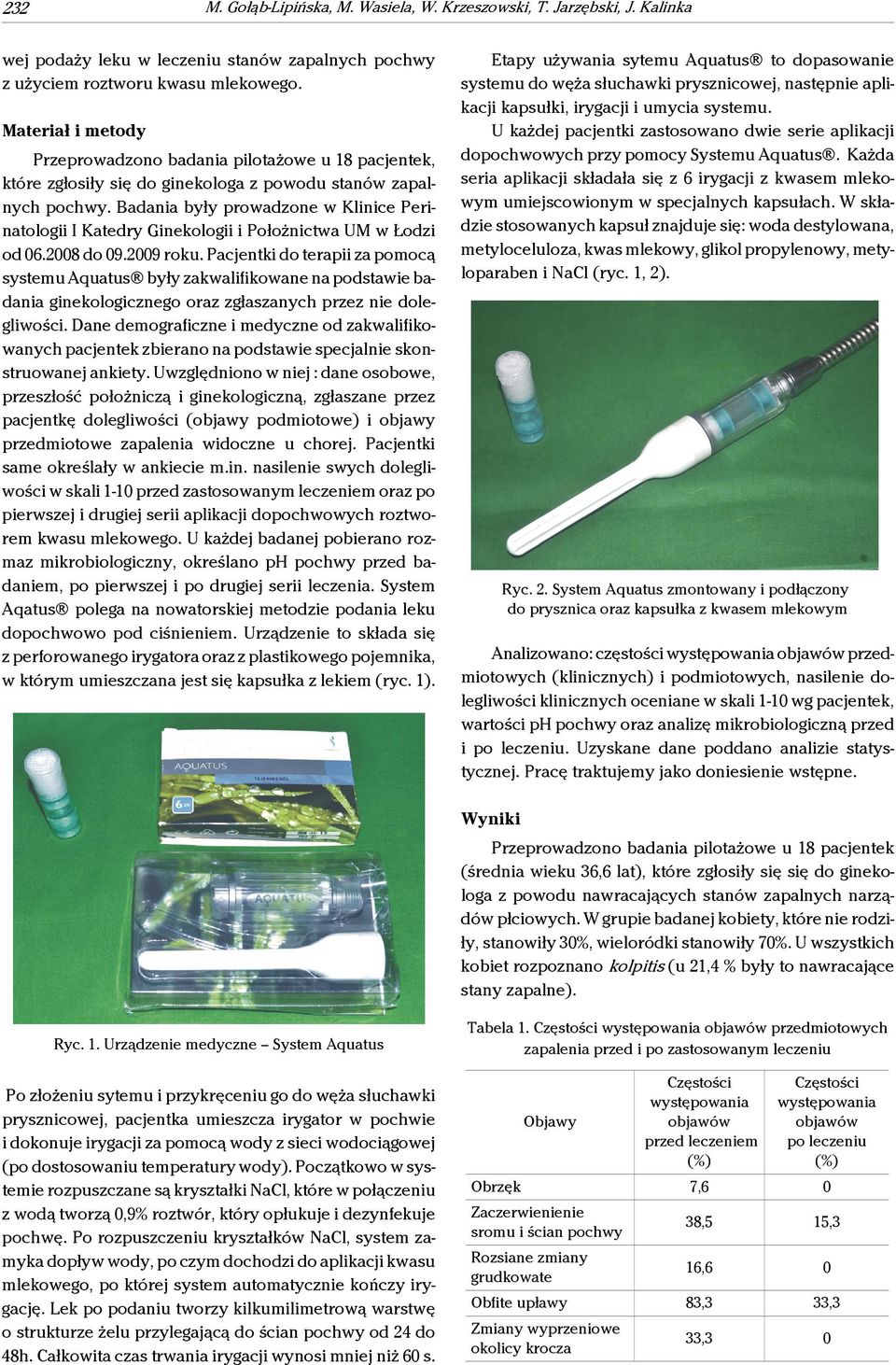 Badania były prowadzone w Klinice Perinatologii I Katedry Ginekologii i Położnictwa UM w Łodzi od 06.2008 do 09.2009 roku.