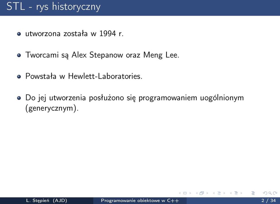 Powstała w Hewlett-Laboratories.