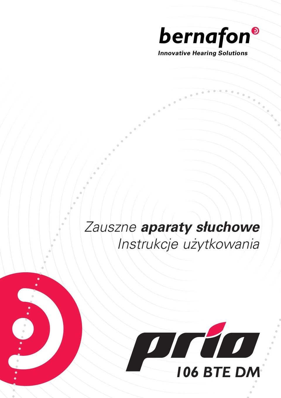 Zauszne aparaty słuchowe Instrukcje