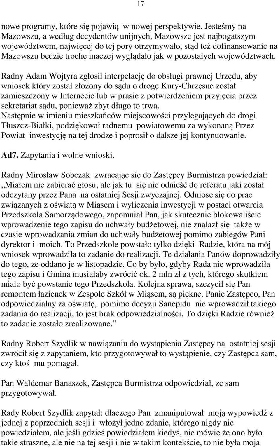 w pozostałych województwach.