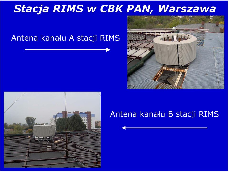 kanału A stacji RIMS