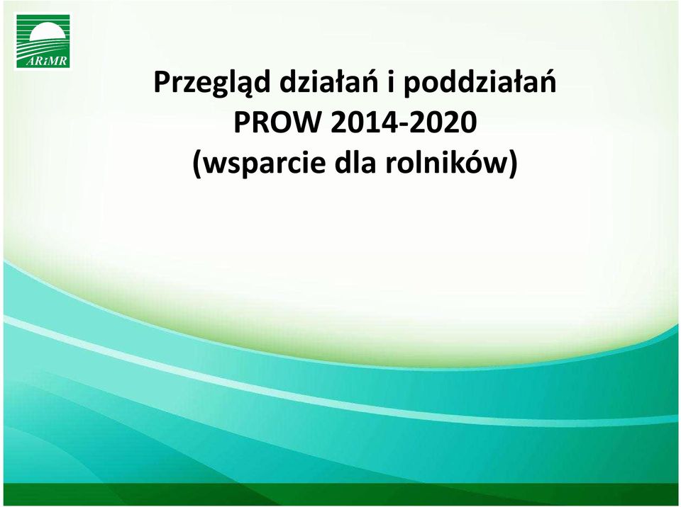 PROW 2014-2020