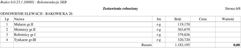 ii r-g 119,170 2 Monterzy gr.