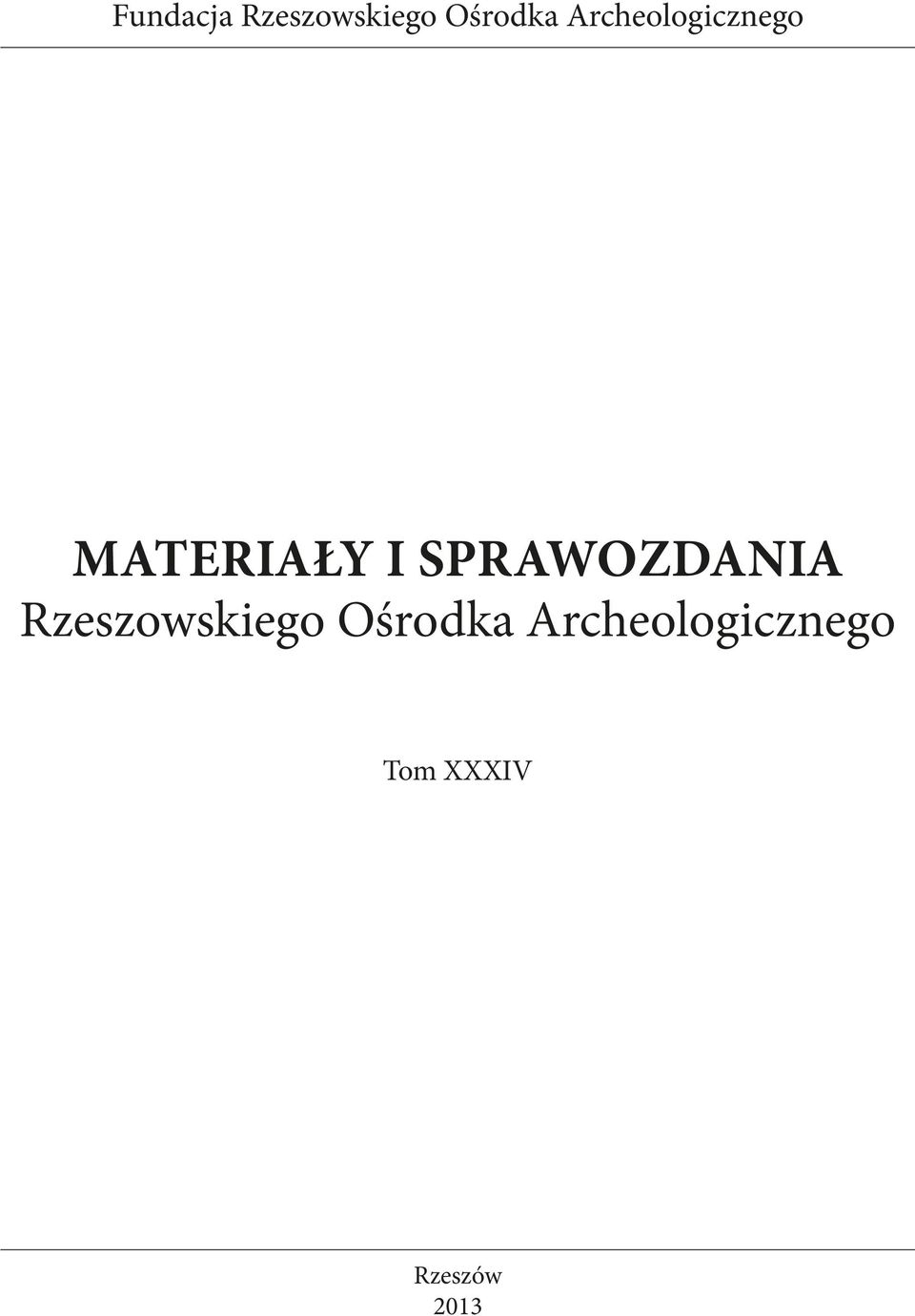 Sprawozdania Rzeszowskiego