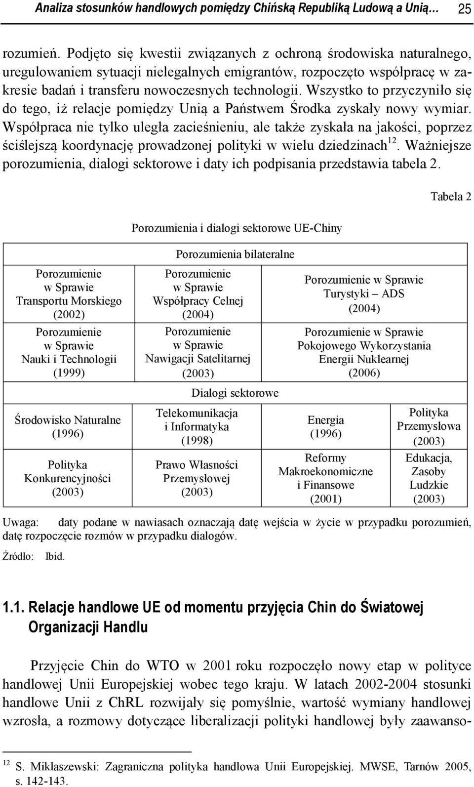 Wszystko to przyczyniło się do tego, iż relacje pomiędzy Unią a Państwem Środka zyskały nowy wymiar.