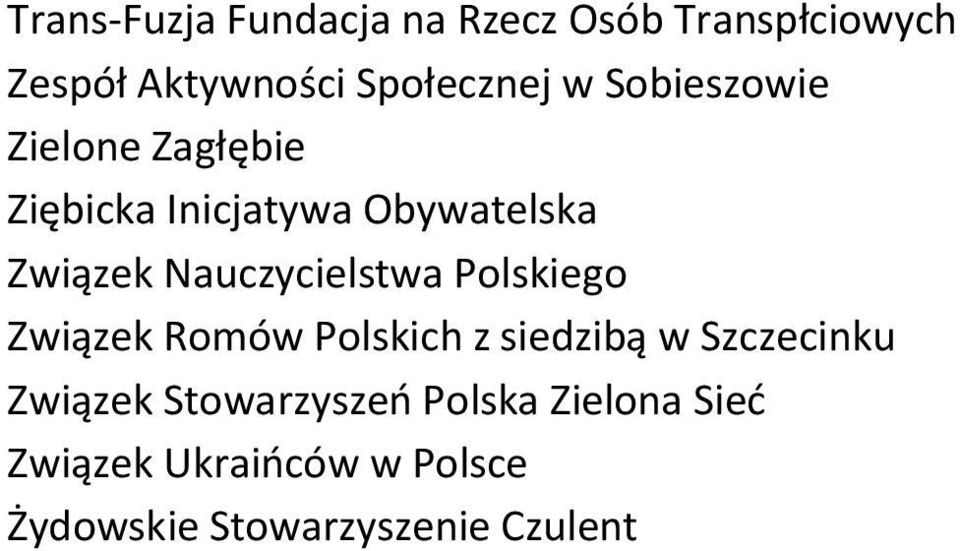 Nauczycielstwa Polskiego Związek Romów Polskich z siedzibą w Szczecinku Związek