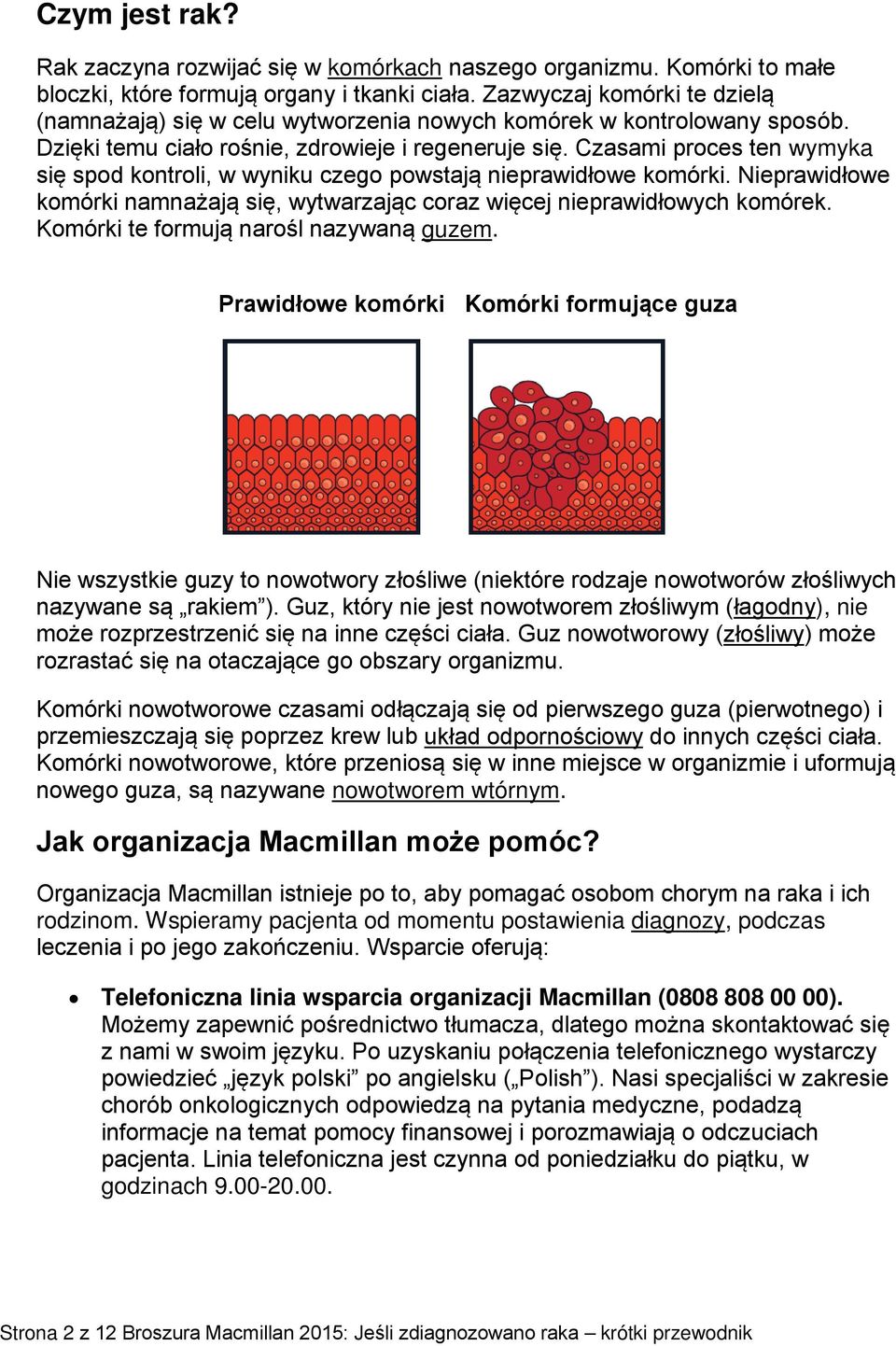 Czasami proces ten wymyka się spod kontroli, w wyniku czego powstają nieprawidłowe komórki. Nieprawidłowe komórki namnażają się, wytwarzając coraz więcej nieprawidłowych komórek.