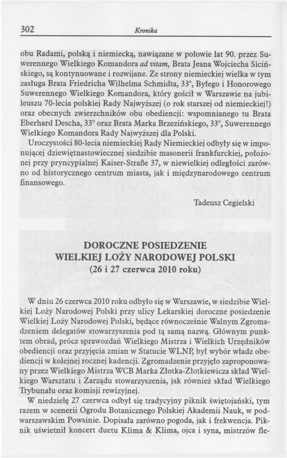 Najwyższej (o rok starszej od niemieckiej!