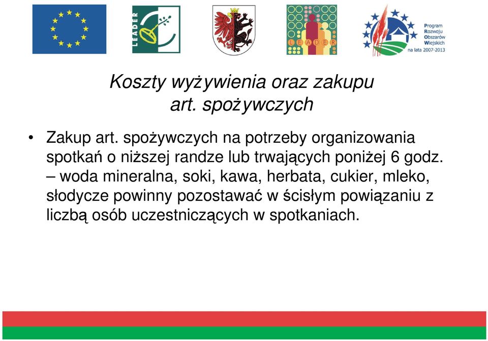 trwających poniŝej 6 godz.