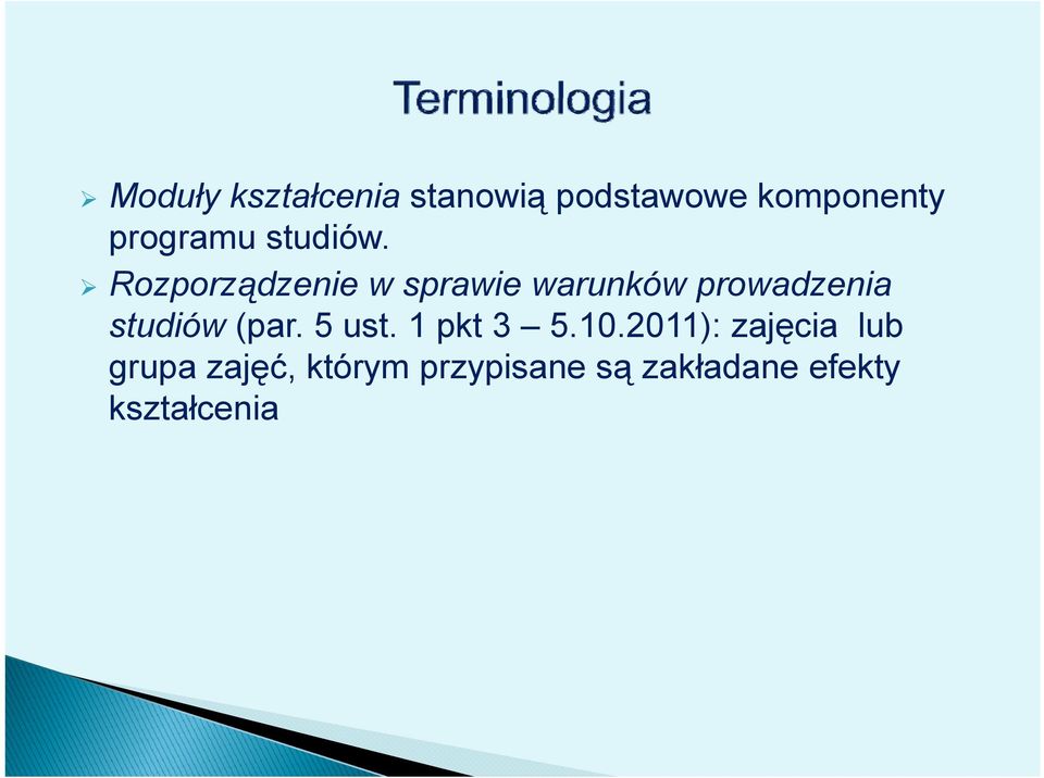 Rozporządzenie w sprawie warunków prowadzenia studiów