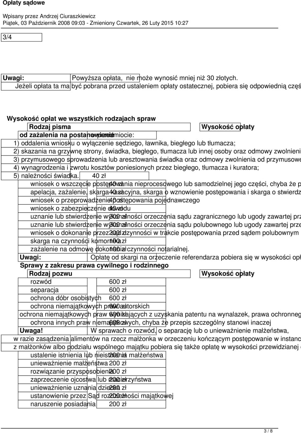 postanowienie w przedmiocie: 1) oddalenia wniosku o wyłączenie sędziego, ławnika, biegłego lub tłumacza; 4) wynagrodzenia i zwrotu kosztów poniesionych przez biegłego, tłumacza i kuratora; 5)