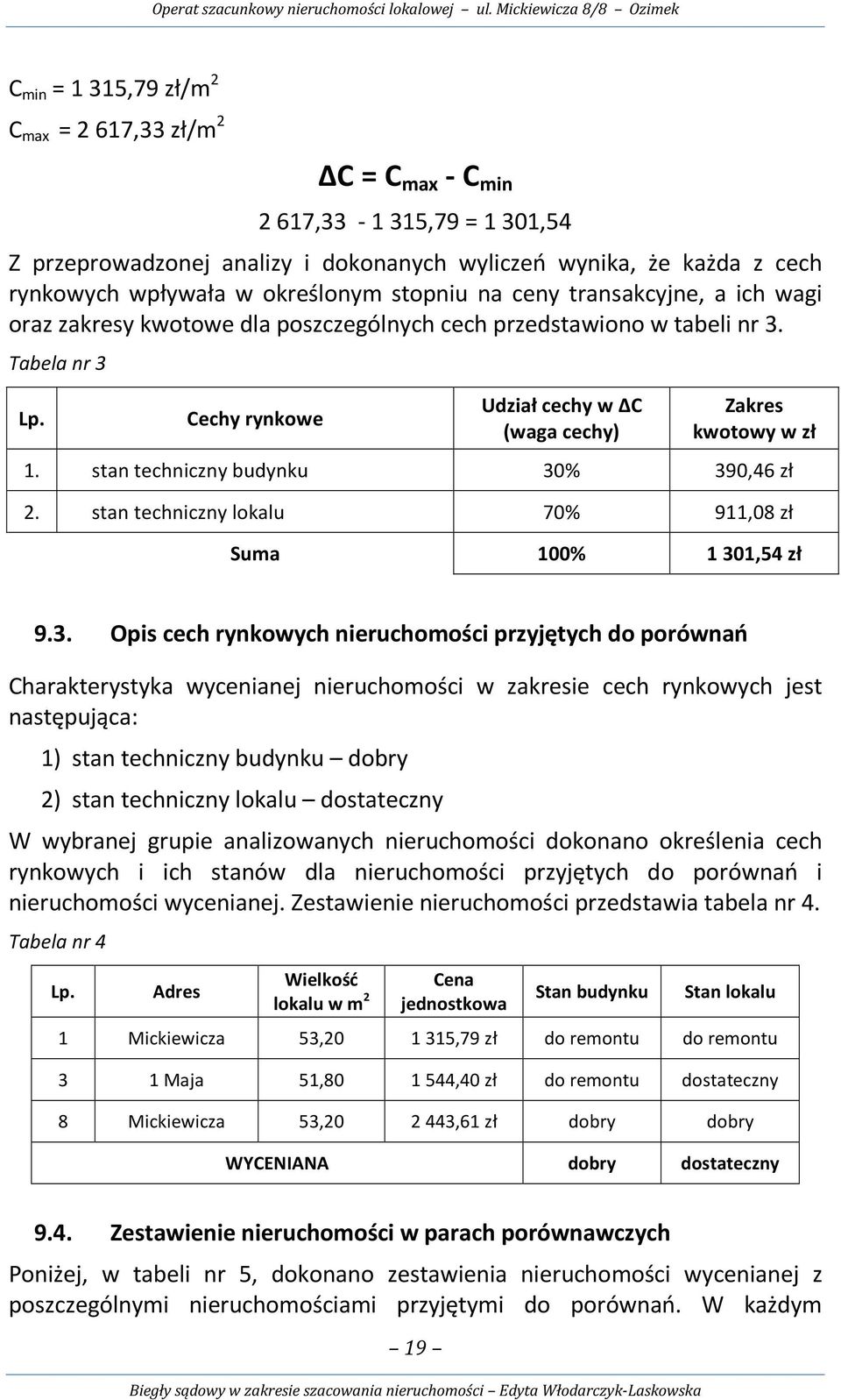 stan techniczny budynku 30