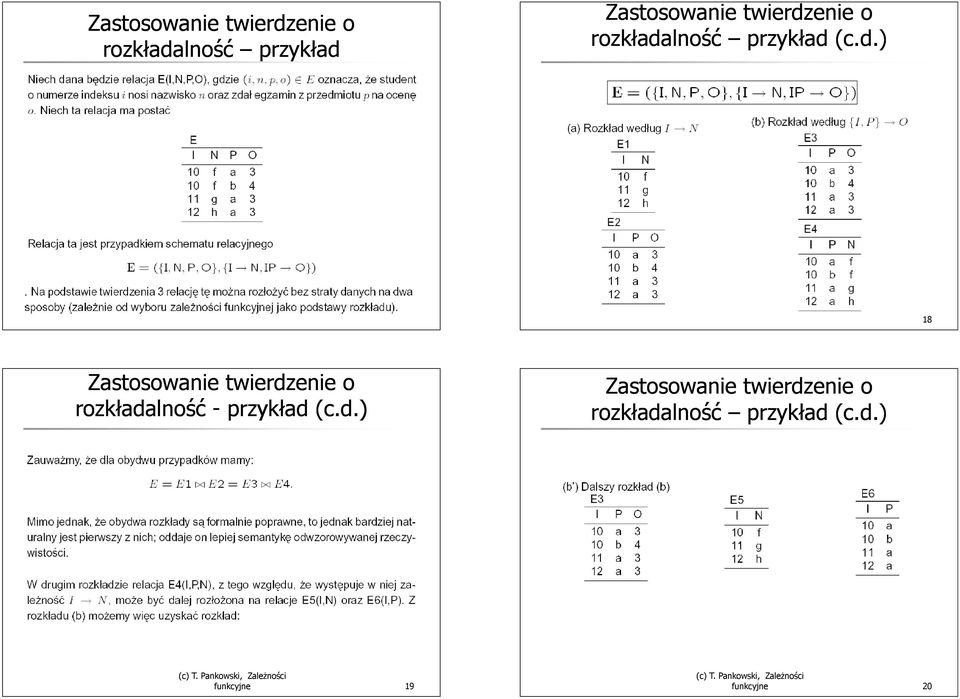 enie o rozkłada