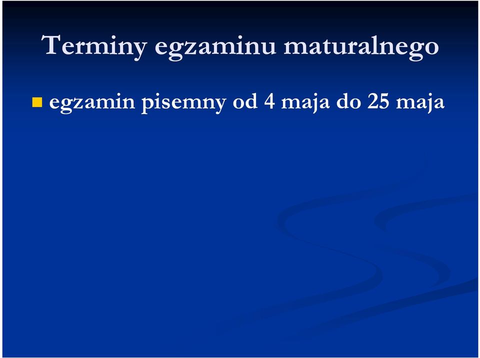 egzamin pisemny