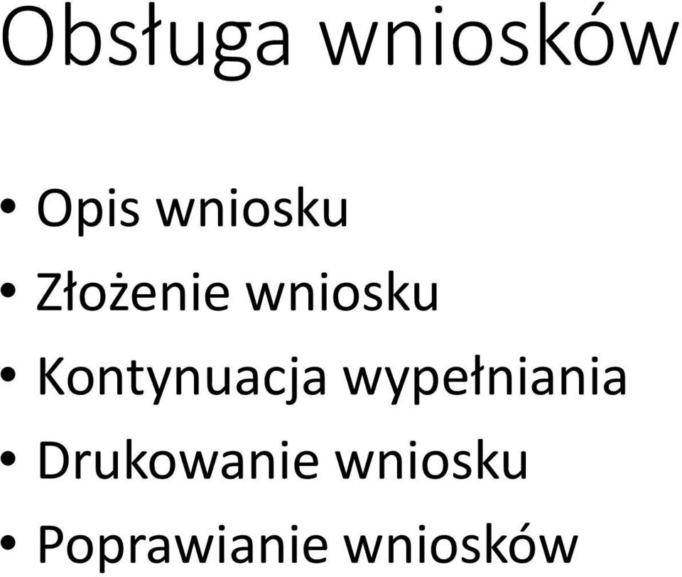 Kontynuacja wypełniania