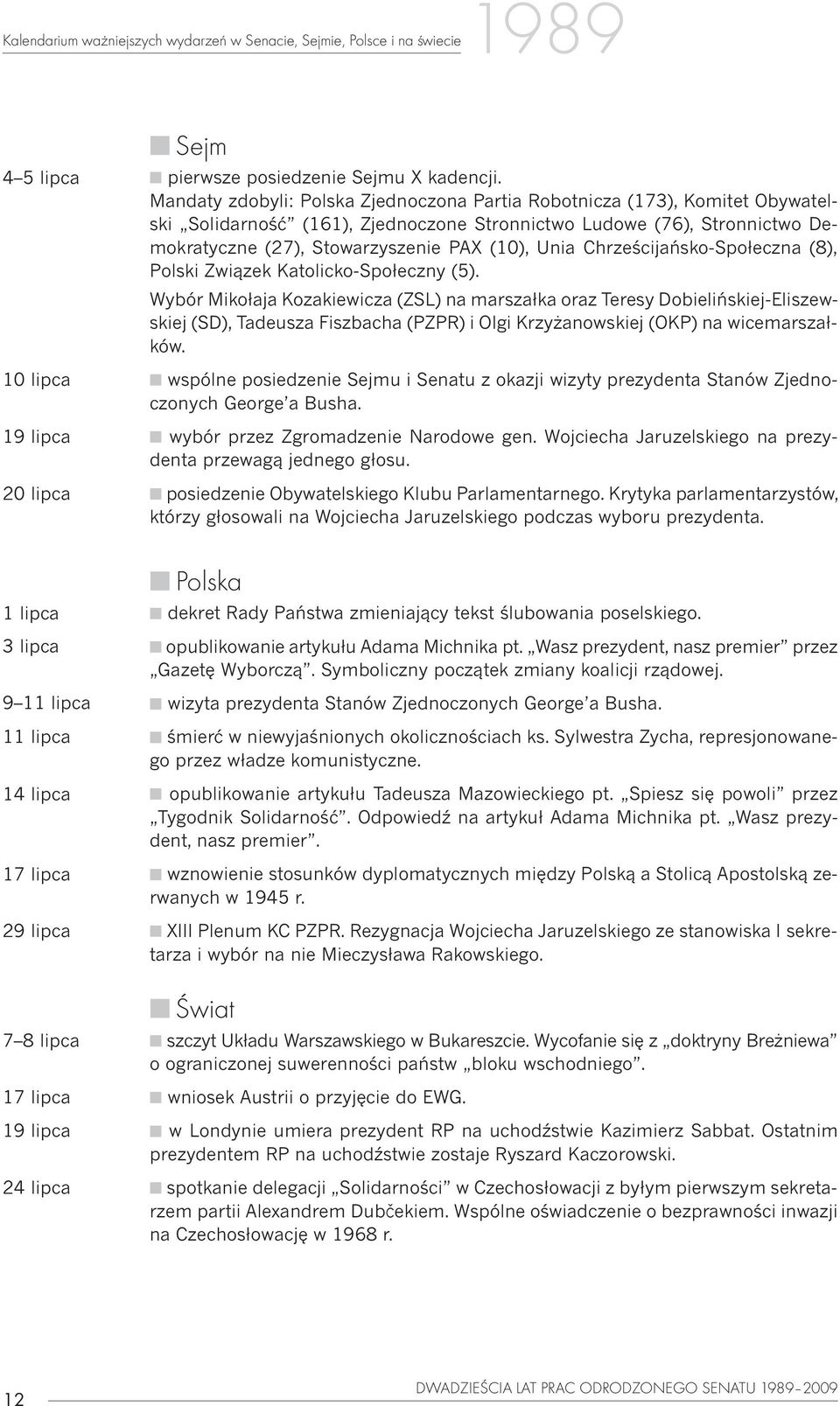 Chrzeœcijañsko-Spo³eczna (8), Polski Zwi¹zek Katolicko-Spo³eczny (5).