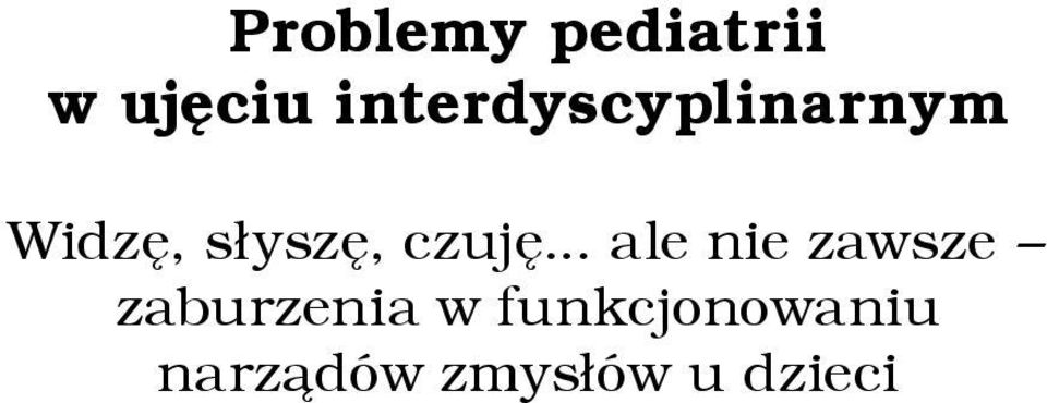 czuję.
