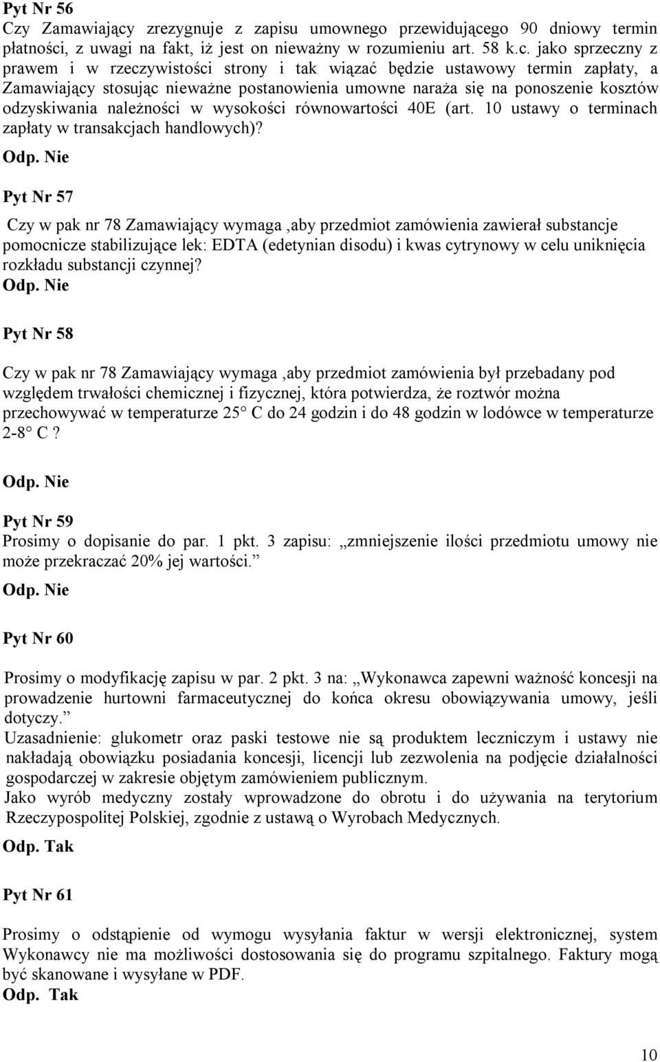 go 90 dniowy termin płatności